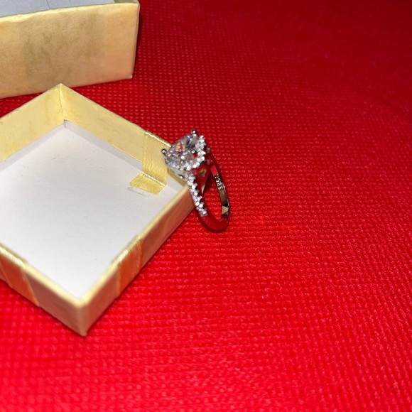 925 sterling silver heart ring - Picture 4 of 6